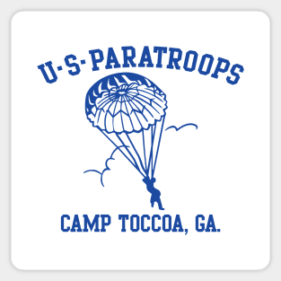 Mod.7 United States Paratroopers Camp Toccoa Sticker